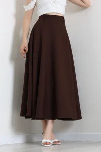 Dabıl Maxi Boy Etek Acıkahve - 802050.1411.