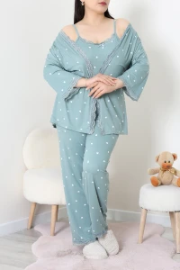 Milan Battal Üçlü Set Takım Mint - 214.1287.
